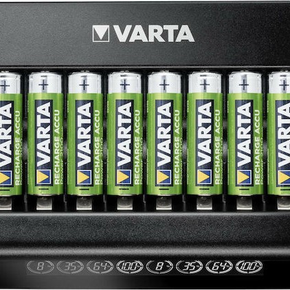 LCD Multi Charger+ 8 Μπαταριών Ni-MH Μεγέθους AA/AAA (Δεν περιλαμβάνονται μπαταρίες)