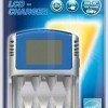 Varta LCD Charger 4 Μπαταριών Ni-MH Μεγέθους AA/AAA σε Γκρι χρώμα