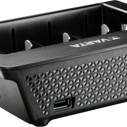 Varta LCD Universal Charger+ 4 Μπαταριών Ni-MH Μεγέθους AA/AAA/9V/D