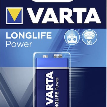Varta LongLife Power Αλκαλική Μπαταρία 9V 1τμχ