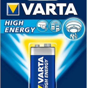 Varta LongLife Power Αλκαλική Μπαταρία 9V 1τμχ