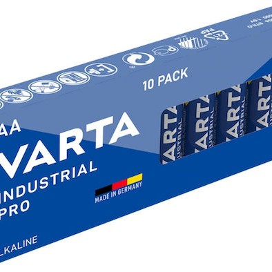 Varta Industrial Pro Αλκαλικές Μπαταρίες AA 1.5V 10τμχ