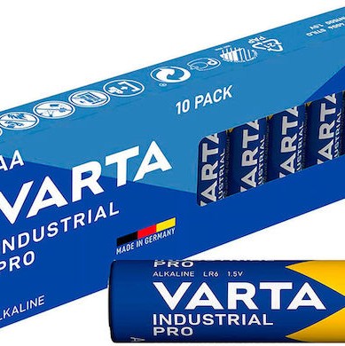 Varta Industrial Pro Αλκαλικές Μπαταρίες AA 1.5V 10τμχ