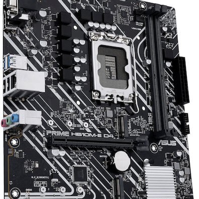 Asus Prime H610M-E D4-CSM Motherboard Micro ATX με Intel 1700 Socket 90MB19N0-M0EAYC