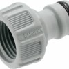 Gardena 18220-50 Ρακόρ Βρύσης με Θηλυκό Σπείρωμα 21mm Γκρι