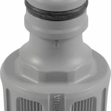 Gardena 18220-50 Ρακόρ Βρύσης με Θηλυκό Σπείρωμα 21mm Γκρι