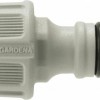 Gardena 18220-50 Ρακόρ Βρύσης με Θηλυκό Σπείρωμα 21mm Γκρι