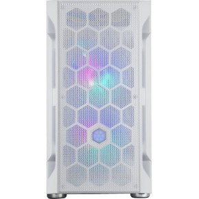 Silverstone FARA H1M PRO Gaming Mini Tower Κουτί Υπολογιστή με Πλαϊνό Παράθυρο Λευκό