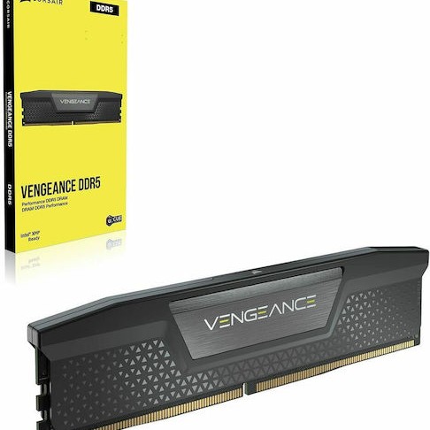 Corsair Vengeance DDR5 32GB RAM με 2x16GB Modules και Ταχύτητα 5200 για Desktop