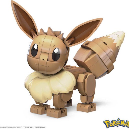 Mega Bloks Τουβλάκια Pokémon Build & Show Eevee για 7+ Ετών 215τμχ