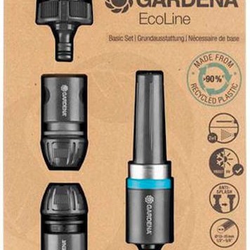 Gardena Ecoline Basic Equipment Σετ Εκτοξευτήρα Νερού με Ταχυσυνδέσμους 18900-20