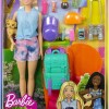 Barbie Family Camping Malibu Σετ Κούκλας για 3+ Ετών 29.8εκ.