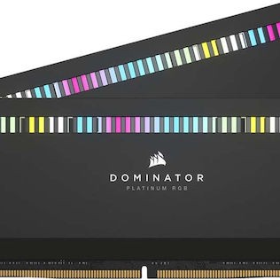 Corsair Dominator Platinum RGB DDR5 32GB RAM με 2x16GB Modules και Ταχύτητα 5200 για Desktop