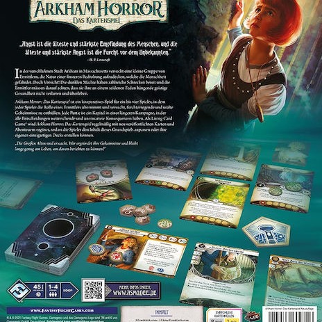 Επιτραπέζιο Παιχνίδι Arkham Horror για 1-4 Παίκτες 14+ Ετών (EN) Asmodee