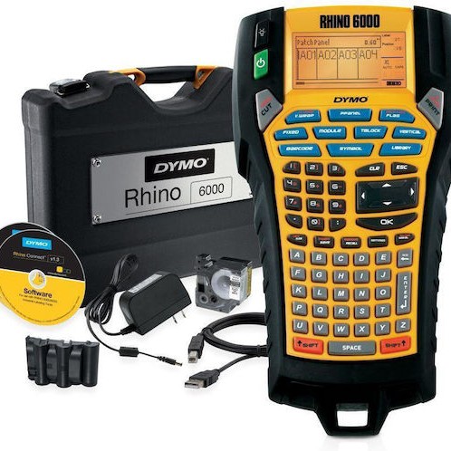 Dymo Ηλεκτρονικός Ετικετογράφος Χειρός σε Λευκό Χρώμα