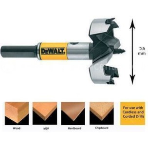 Dewalt Τρυπάνι Μεντεσέ για Ξύλο \ Γυψοσανίδα 35mm