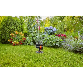 Gardena Περιστοφικό Μπεκ με Μέγιστη Γωνία Ρίψης 360° Μαύρο 08251-20