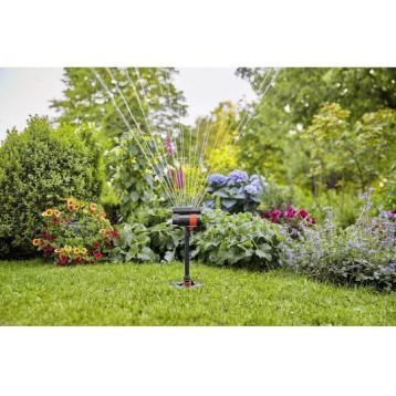 Gardena Περιστοφικό Μπεκ με Μέγιστη Γωνία Ρίψης 360° Μαύρο 08251-20