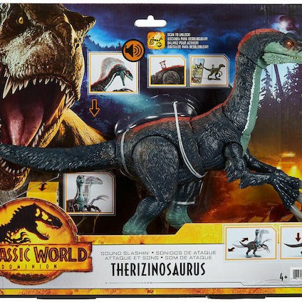 Φιγούρα Δράσης Slashin Slasher Jurassic World Δεινόσαυρος με Ήχους για 4+ Ετών