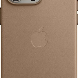 Apple Finewoven Back Cover Υφασμάτινο Καφέ (iPhone 15 Pro Max)