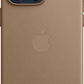 Apple Finewoven Back Cover Υφασμάτινο Καφέ (iPhone 15 Pro Max)