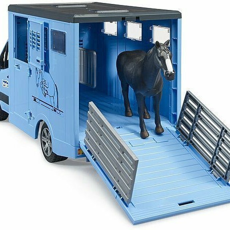 Bruder Αυτοκινητάκι Mercedes Sprinter Μεταφοράς Αλόγων για 3+ Ετών