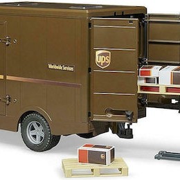 Bruder Σετ με Αυτοκίνητο UPS MB Sprinter για 3+ Ετών