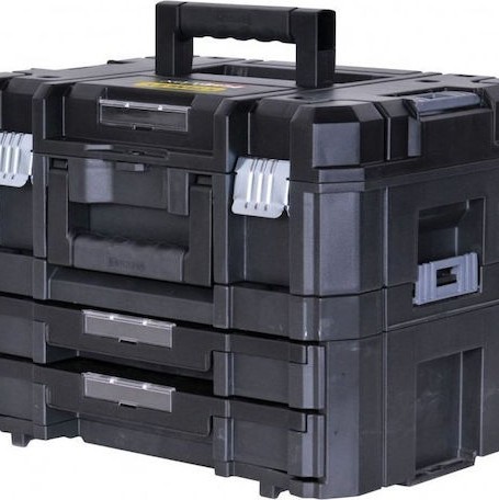 Stanley Tstak Εργαλειοθήκη Χειρός Πλαστική με Αφρολέξ Π44xB33xΥ32.6cm