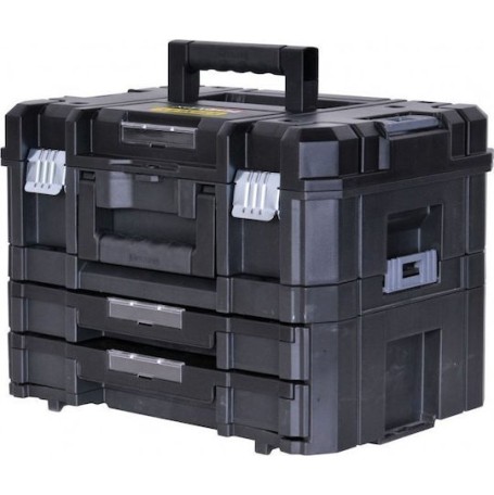 Stanley Tstak Εργαλειοθήκη Χειρός Πλαστική με Αφρολέξ Π44xB33xΥ32.6cm