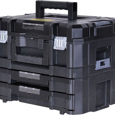 Stanley Tstak Εργαλειοθήκη Χειρός Πλαστική με Αφρολέξ Π44xB33xΥ32.6cm