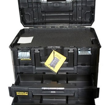 Stanley Tstak Εργαλειοθήκη Χειρός Πλαστική με Αφρολέξ Π44xB33xΥ32.6cm