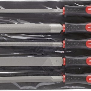 Gedore R93000005 Σετ Λίμες με Λαβή 5τμχ