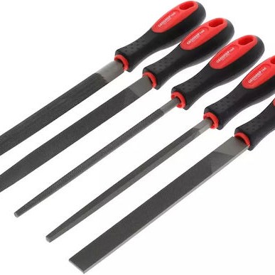 Gedore R93000005 Σετ Λίμες με Λαβή 5τμχ