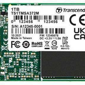 Transcend MSA372M SSD 256GB mSATA PCI Express 3.0