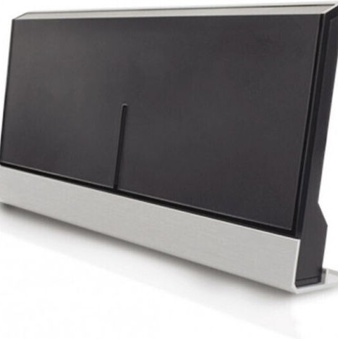 One For All SV 9385 Εσωτερική Κεραία Τηλεόρασης (απαιτεί τροφοδοσία) σε Μαύρο Χρώμα Σύνδεση με Ομοαξονικό (Coaxial) Καλώδιο