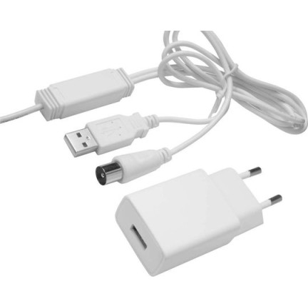 One For All SV9436 Εσωτερική Κεραία Τηλεόρασης (Απαιτεί Τροφοδοσία) Λευκή