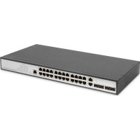 Digitus DN-80221-3 Managed L2 Switch με 24 Θύρες Gigabit (1Gbps) Ethernet και 2 SFP Θύρες