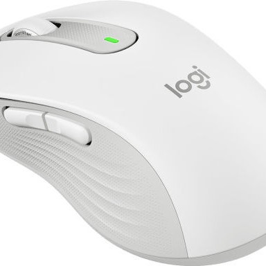 Logitech Signature M650 L Ασύρματο Bluetooth Ποντίκι Off-White