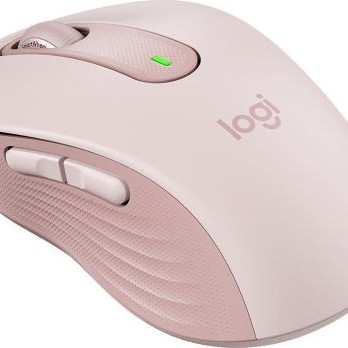 Logitech Signature M650 Ασύρματο Bluetooth Ποντίκι Ροζ