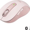 Logitech Signature M650 Ασύρματο Bluetooth Ποντίκι Ροζ