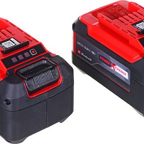 Einhell Σετ 2 Μπαταριών Εργαλείου Λιθίου 18V με Χωρητικότητα 5.2Ah