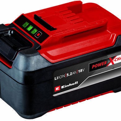 Einhell Σετ 2 Μπαταριών Εργαλείου Λιθίου 18V με Χωρητικότητα 5.2Ah