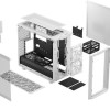 Fractal Design Meshify 2 Lite Midi Tower Κουτί Υπολογιστή με Πλαϊνό Παράθυρο White TG Clear Tint