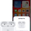 Apple AirPods Pro 2 με MagSafe Charging Case (USB‑C) In-ear Bluetooth Handsfree Ακουστικά με Αντοχή στον Ιδρώτα και Θήκη Φόρτισης Λευκά