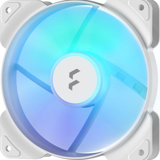 Fractal Design Aspect 12 RGB Case Fan 120mm με Σύνδεση 4-Pin PWM Λευκό