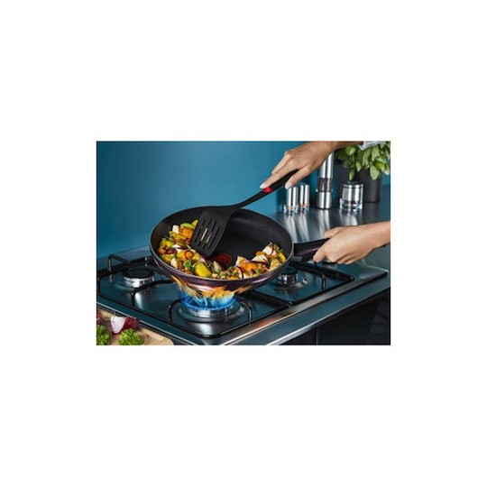 Tefal Resist Intense Τηγάνι από Αλουμίνιο με Αντικολλητική Επίστρωση Ασημί 32cm