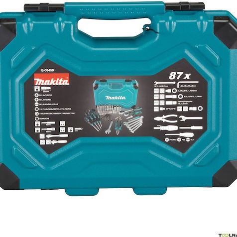 Makita E-08458 Βαλίτσα με 87 Εργαλεία