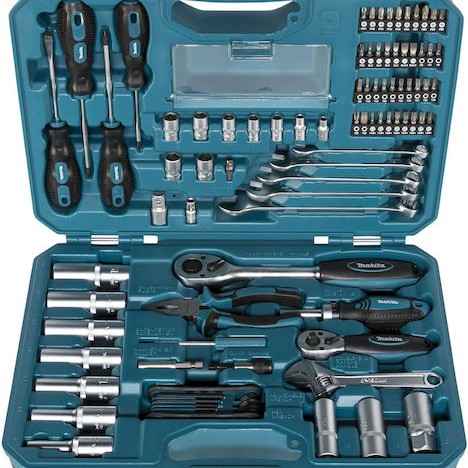 Makita E-08458 Βαλίτσα με 87 Εργαλεία