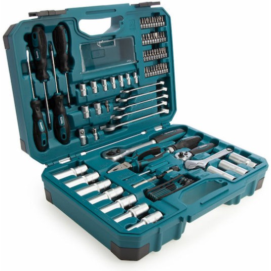 Makita E-08458 Βαλίτσα με 87 Εργαλεία