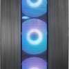 Chieftec Hunter 2 Gaming Midi Tower Κουτί Υπολογιστή με Πλαϊνό Παράθυρο και RGB Φωτισμό Μαύρο
